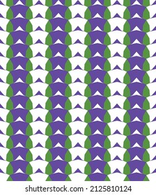 Retro Monochrome Stars Geometric Abstract Vertical Line Style Pattern Trendy Fashion Colors Vector Design Electric Purple Green Tones