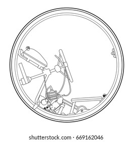 retro monowheel