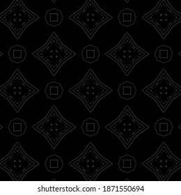 Retro, mosaic, pattern, black and white, vector, can be used for printing onto fabric, interior, design, textile, wallpapers, covers, background, paper, tile, towel, carpet, border, mat, motive, motif