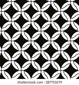 Retro mosaic seamless pattern, vector background.