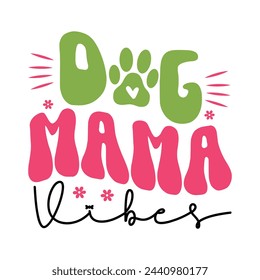 Retro Mother's Day Design, t-shirt, typography, vector, Retro, sublimation design, 