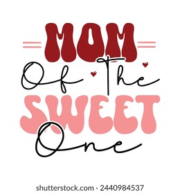 Retro Mother's Day Design, t-shirt, typography, vector, Retro, sublimation design, 