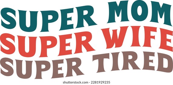 Retro Mother's Day svg design, Retro Mother's Day svg design new