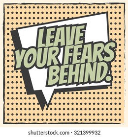 retro motivational background, illustration in vector format