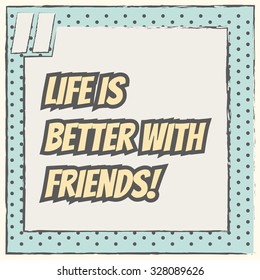 retro motivational background, illustration in vector format