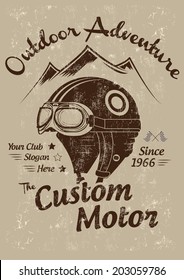 Retro Motor Outdoor