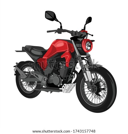 Retro Motor Vector Illustration Design