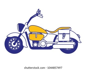 retro motorcycle classic icon