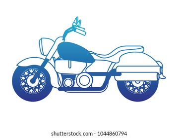 retro motorcycle classic icon