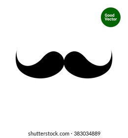 Retro moustache icon