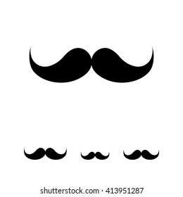 Retro Moustache Icon