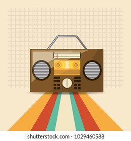 Retro music design