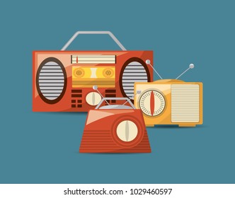 Retro music design