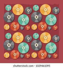 Retro music design
