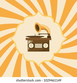 Retro music design