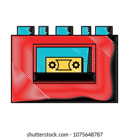 retro music player