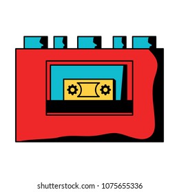 retro music player