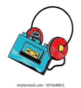 retro music player device