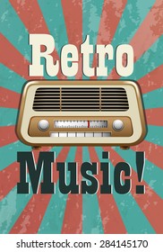 7,992 Vintage Radio Poster Images, Stock Photos & Vectors | Shutterstock