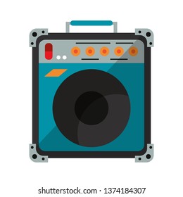 Retro music speaker device
