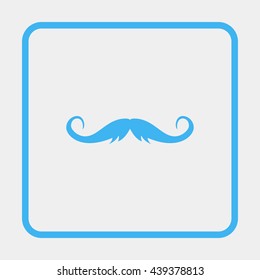 Retro mustache Icon.