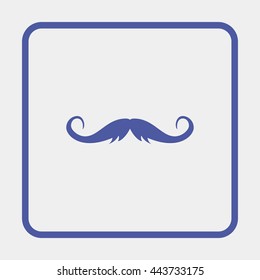 Retro mustache Icon.