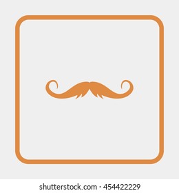 Retro mustache Icon.