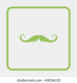 Retro mustache Icon.
