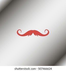 Retro mustache Icon.