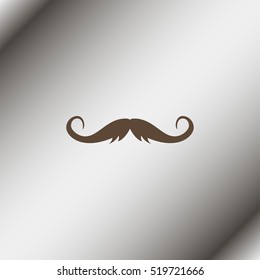 Retro mustache Icon.