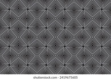Retro Navajo tribe vector seamless design in various colors. Print of Aztec Fancy Geometric Art. Wallpaper, Fabric Design, Fabric, Paper, Cover, Textile,