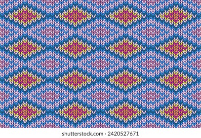 Tribu retro Navajo diseño sin fisuras en varios colores. Imprimir el arte geométrico azteca Fancy. Papel tapiz, Diseño de tela, tela, papel, cubierta, tejido, tejido y envuelto son todos términos que se pueden usar