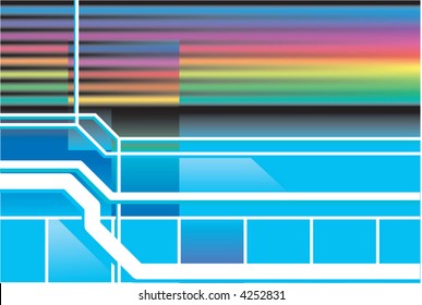 Retro neon 80s background A Retro neon 80s background