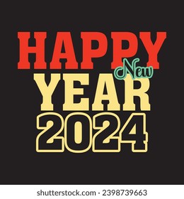 Retro New Year T shirt 