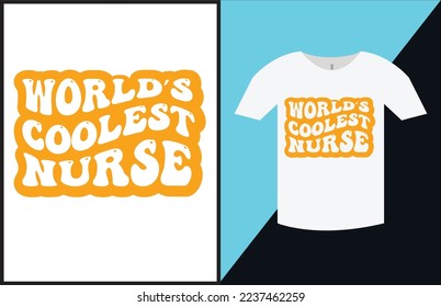 Retro NurseT-Shirt Design.
Sie erhalten 1 EPS-Datei.