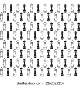 retro object patterns for making seamless wallpapers