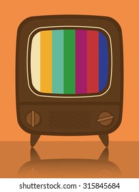 Retro objects and vintage media design, vector illustration