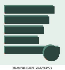 Retro off register band print in a litho look with heavy plate shift at 250 degrees in navy cream colors, solid flat vector overprint artwork for posters and covers.