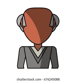 Retro Old man cartoon
