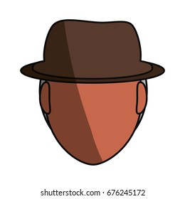 Retro Old man cartoon