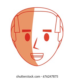 Retro Old man cartoon