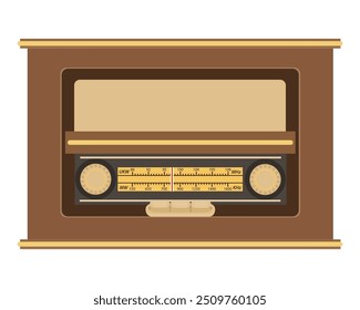 retro old vintage icons flat style stock vector illustration isolated on white background