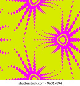 retro optical illusion seamless pattern