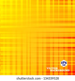 Retro orange lines vector background