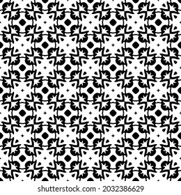 Retro ornamental seamless pattern. Flourished ornate background. Luxury elegant ornament. Vintage element. Template for design. Vector illustration