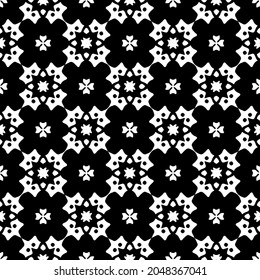 Retro ornamental seamless pattern. Flourished ornate background. Luxury elegant ornament. Vintage element. Template for design. Vector illustration