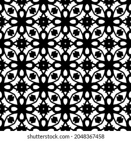 
Nahtloses Retro-Muster für Ziergegenstände. Blüteblauer, orangefarbener Hintergrund. Luxuriöses elegantes Dekor. Vintage-Element. Vorlage für Design. Vektorgrafik