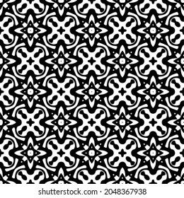 
Retro ornamental seamless pattern. Flourished ornate background. Luxury elegant ornament. Vintage element. Template for design. Vector illustration
