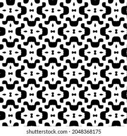 Retro ornamental seamless pattern. Flourished ornate background. Luxury elegant ornament. Vintage element. Template for design. Vector illustration