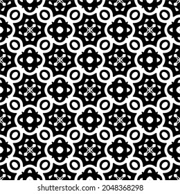 Patrón retro ornamental sin costura. Fondo ornamentado floreciente. Lujoso y elegante adorno. Elemento vintage. Plantilla de diseño. Ilustración del vector